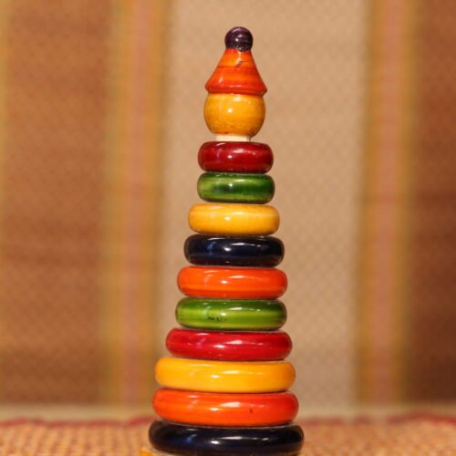 Colourful Stacking Rings