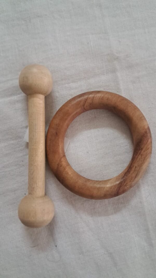 Neem Teether Pair